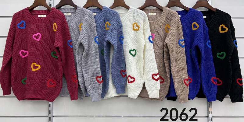 Swetry damskie Roz Standard, Mix Kolor .Paczka 10 szt